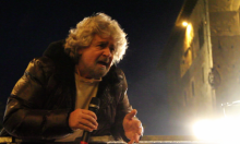 Beppe Grillo fondatore del Movimento 5 Stelle