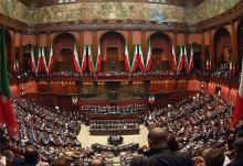 Parlamento in seduta comune presso la camera dei deputati